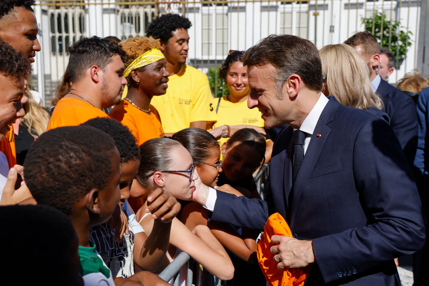 Outre-mer: Emmanuel Macron est à la Réunion